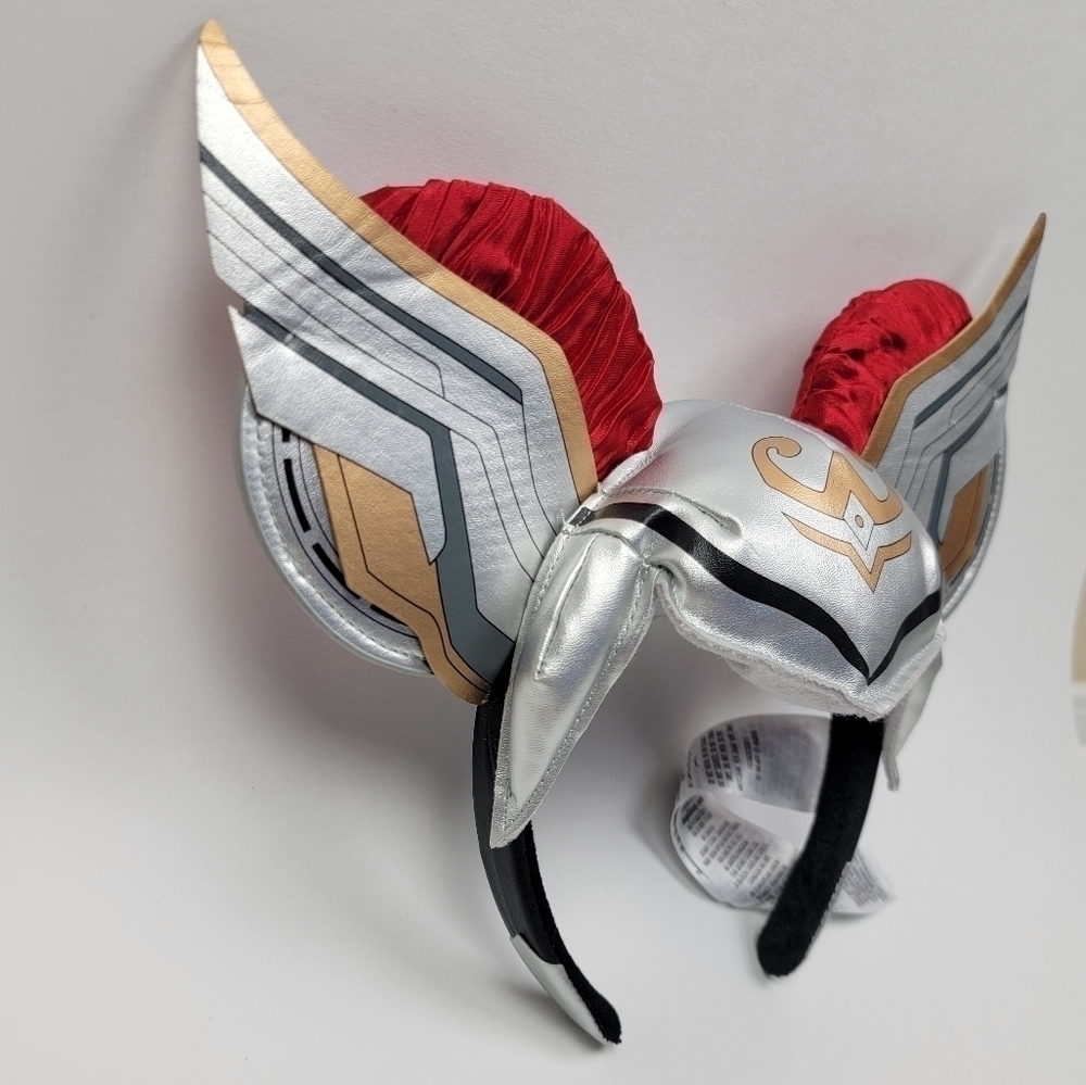 Disney Marvel Mickey Mighty Thor Ear Headband Love and Thunder - Picture 6 of 12